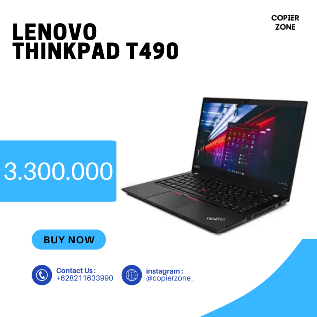laptop lenovo thinkpad t490