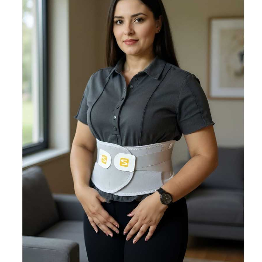Korset Tulang Belakang Terapi Pinggang dan Punggung Penegak Korset Lumbal Lumbar Support SMALL SCHOB