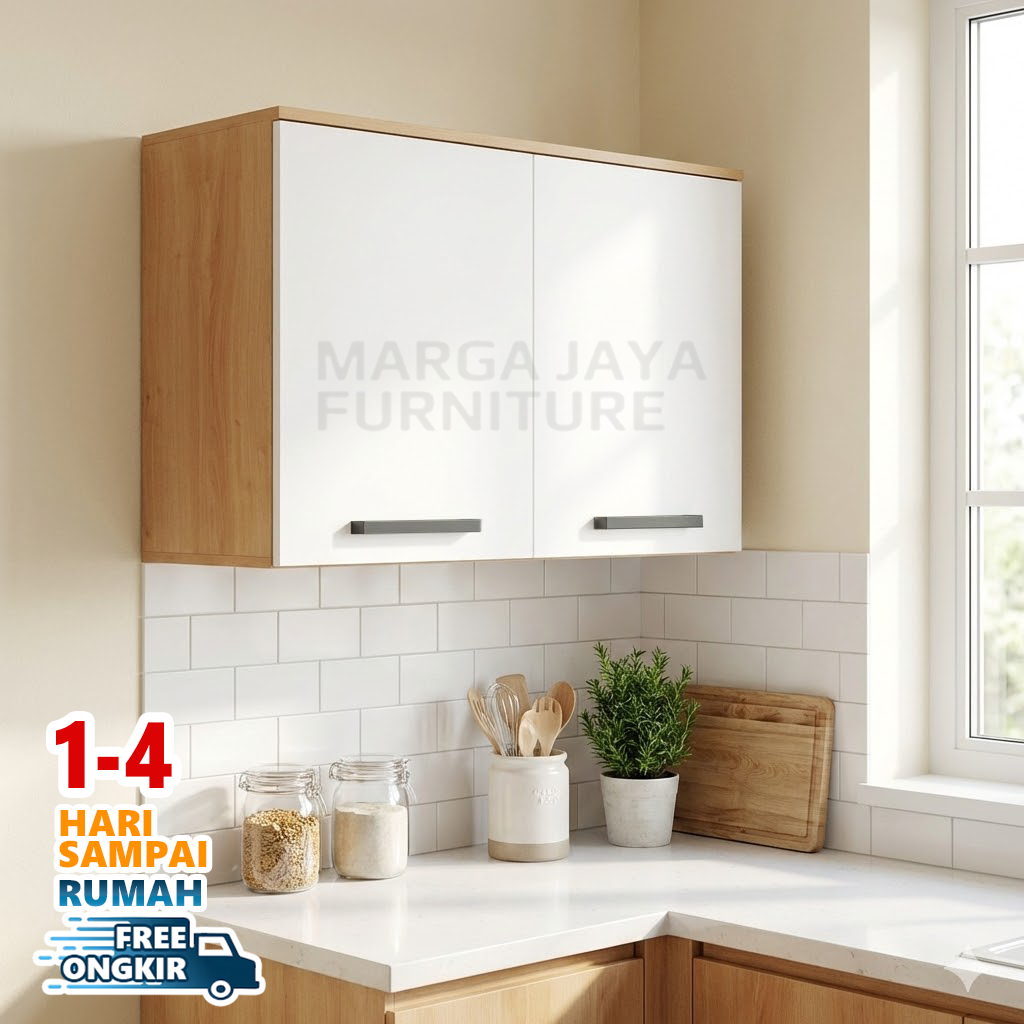 Kitchen Set 3 Pintu atas dan bawah meja dapur lemari minimalis sayur