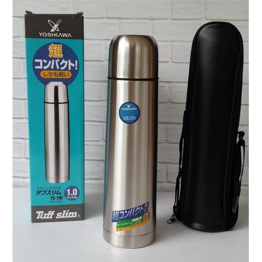 YOSHIKAWA Termos Air Panas Dingin 350ML Stainless Steel Tahan Lama BPA Free