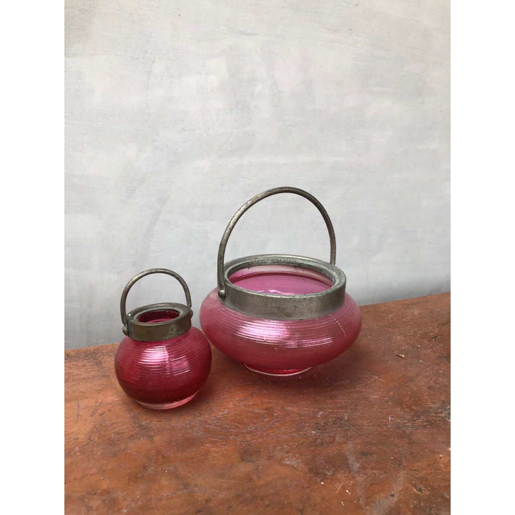 Kinangan Kristal tua antik belanda