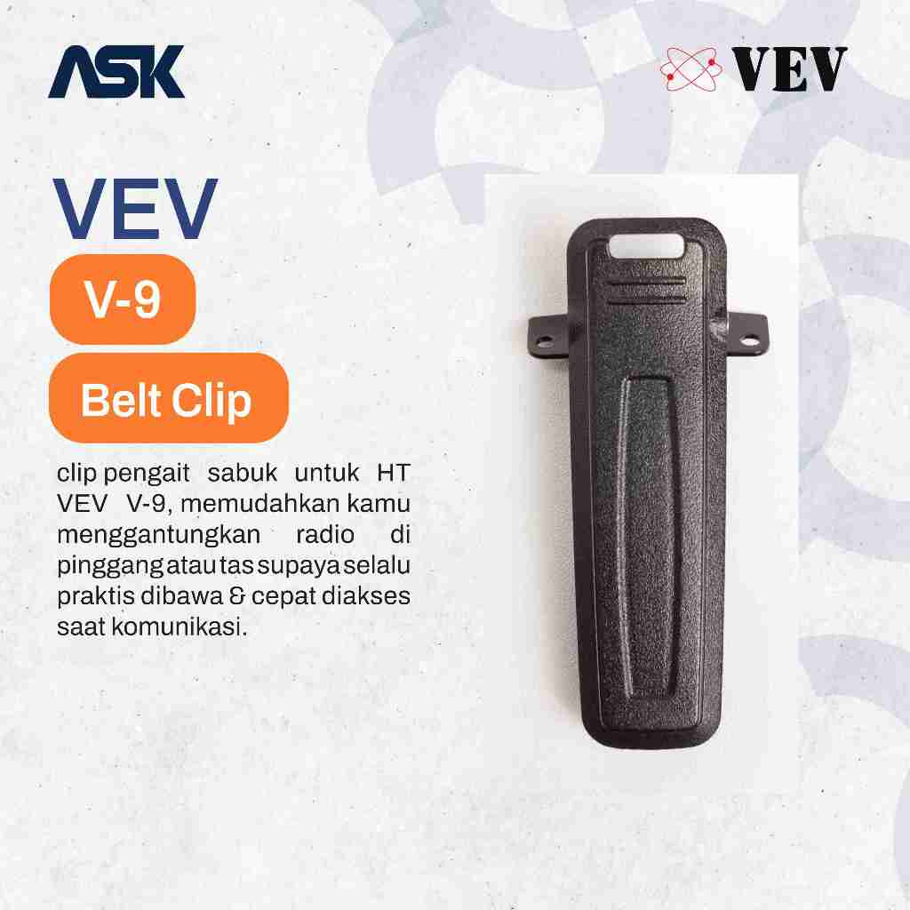 Belt Clip Handy Talky V9 VEV / Belt Klip HT V-9 VEV