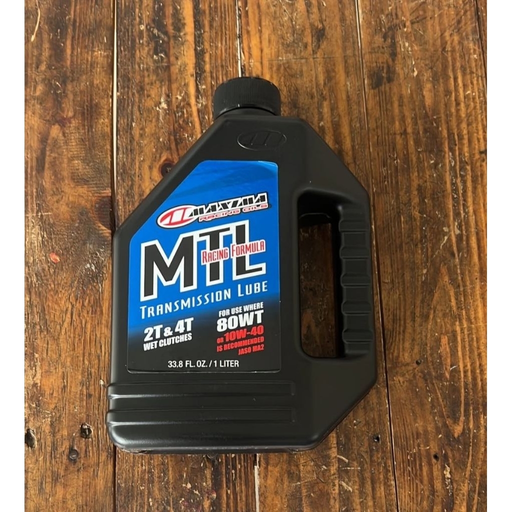 Oli mesin transmisi 2t 4t maxima mtl r 80wt