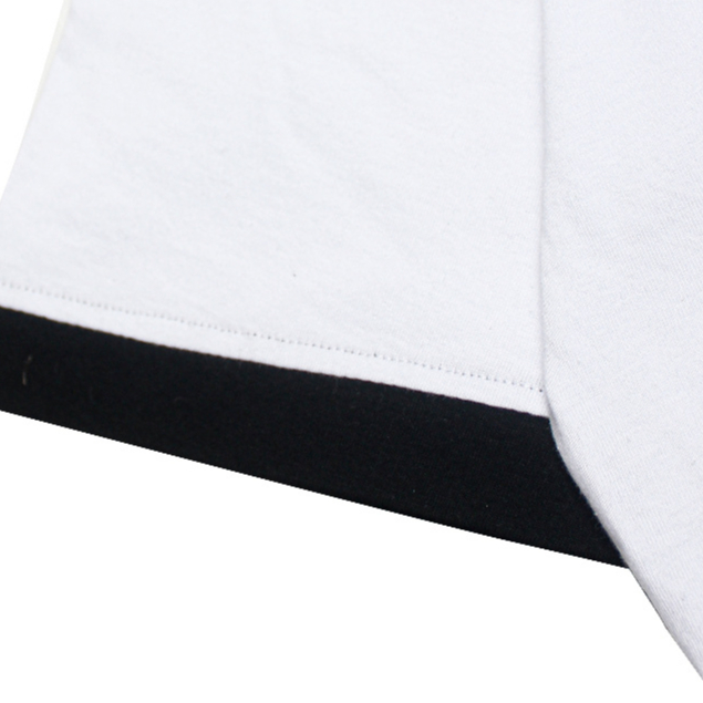 Troy Company Wangky Polo Shirt White Black Tristitia - Kaos Polo Wangki Pria Putih Hitam WKD 2899
