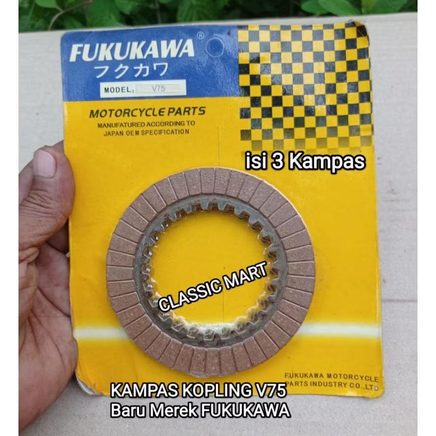 KAIN KOPLING KAMPAS KOPLING YAMAHA V75