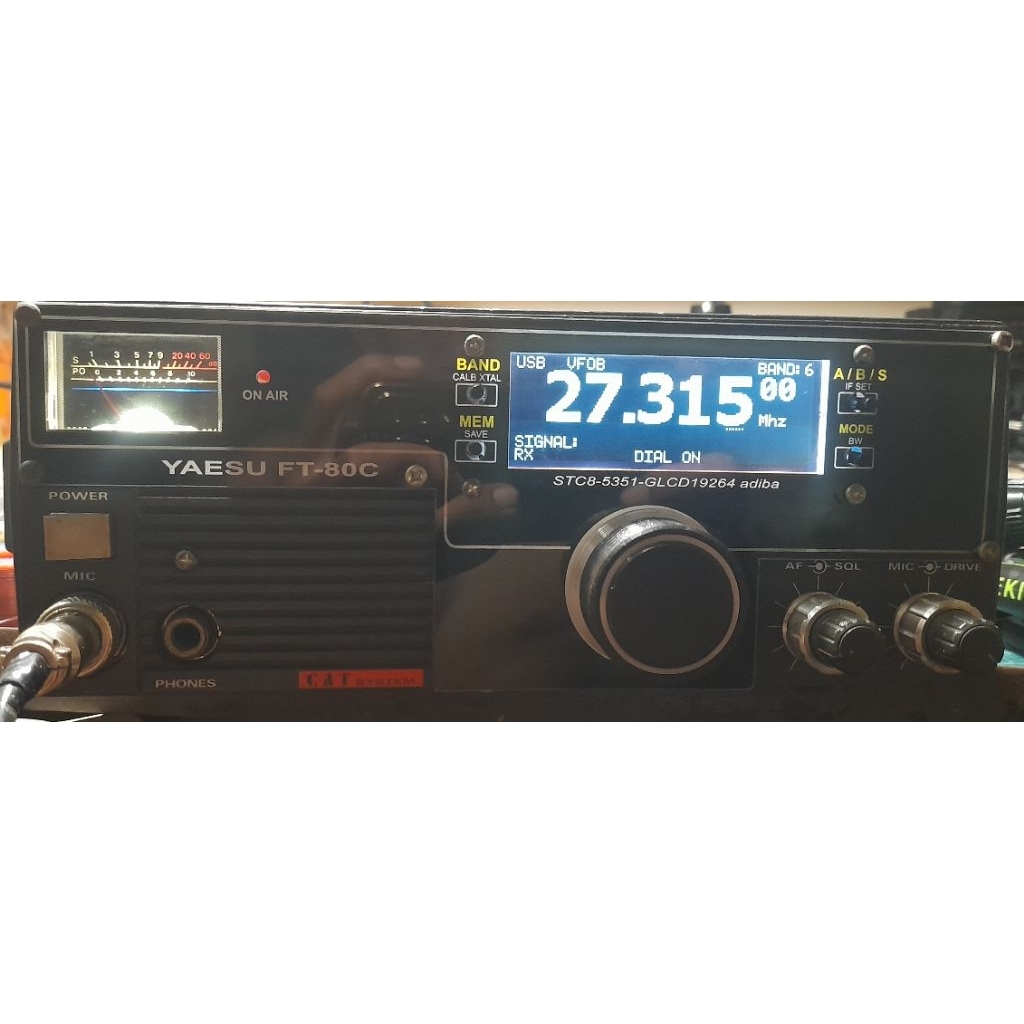 Radio Tranceiver HF Yaesu 80c