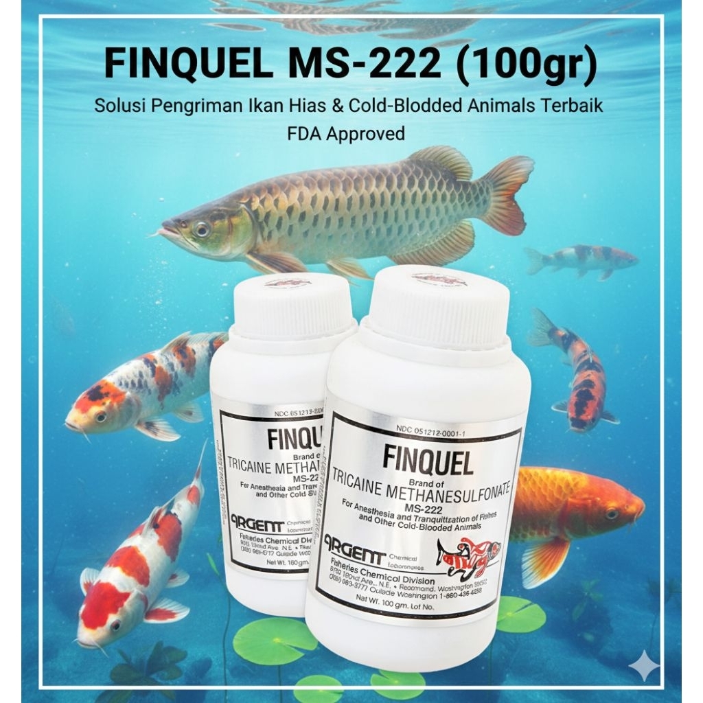 Finquel - Tricaine Methane Sulphonate (MS-222)