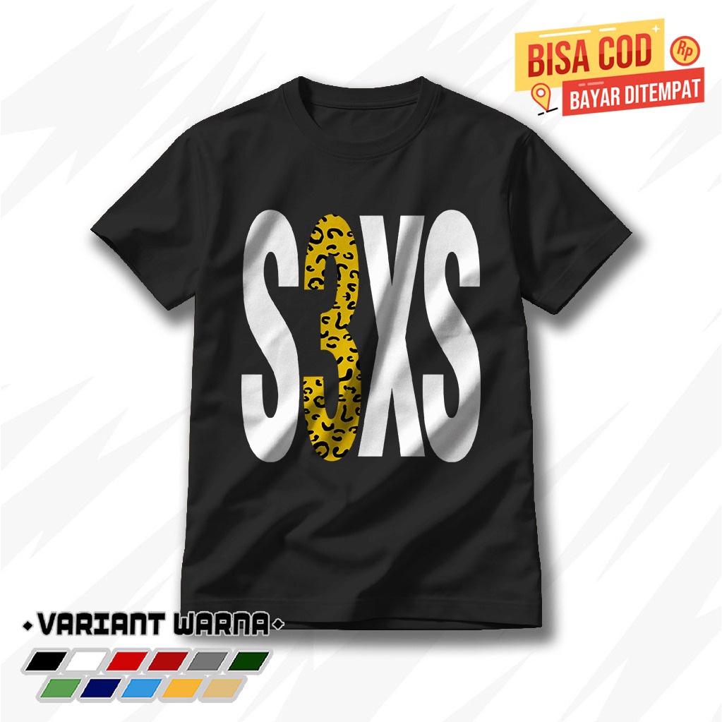 KASO S3XS ONLY TENXI NAYKILLA JEMSI Tshirt Leopard Yellow