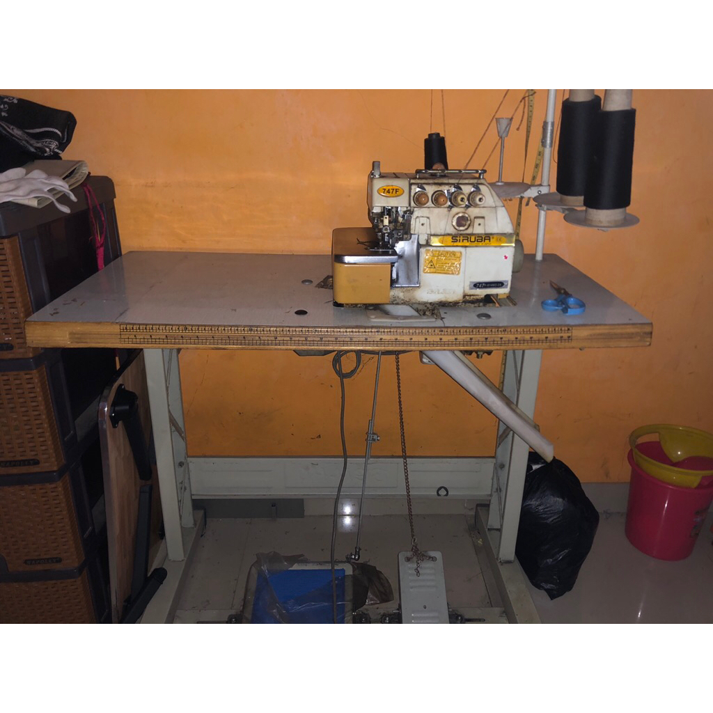 mesin obras SIRUBA SECOND, mesin industri highspeed dinamo servo merk jack