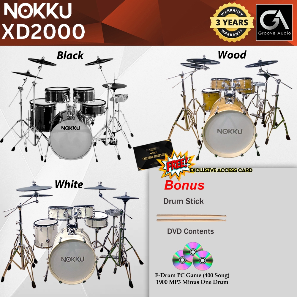 Drum Elektrik NOKKU XD2000 / XD-2000 / NK-2000 / XD 2000 / X D2000 Electric Drum / NK2000