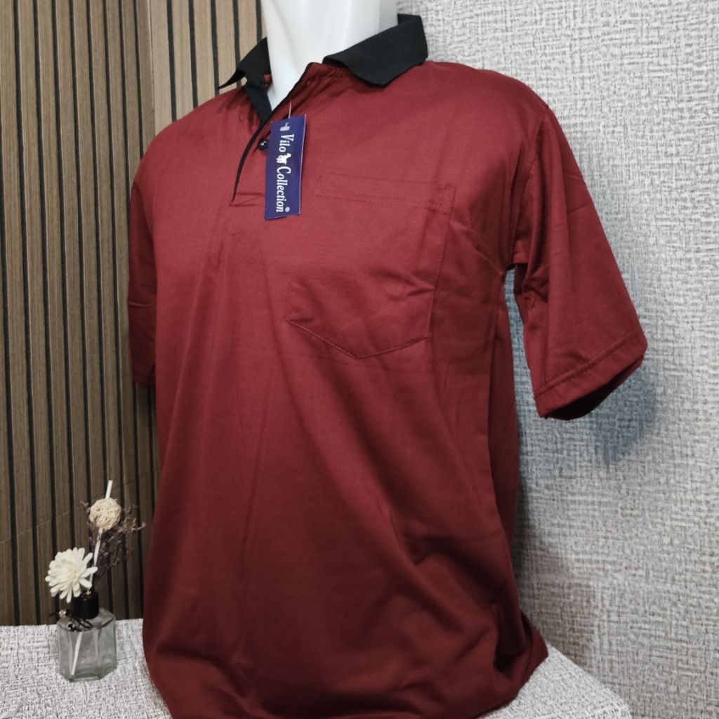 Kaos polo Pria kode F16