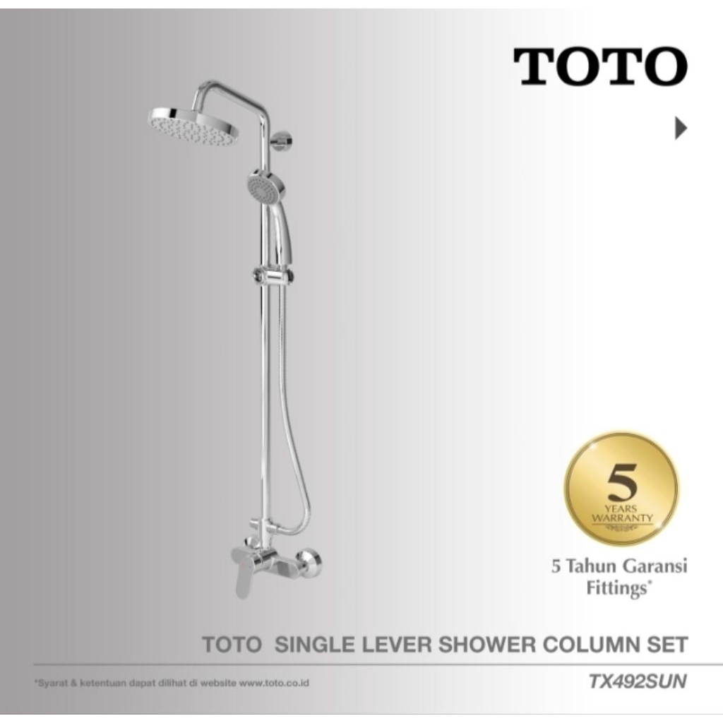 TOTO Column Set TX492SUN || Shower Column - Shower Tiang