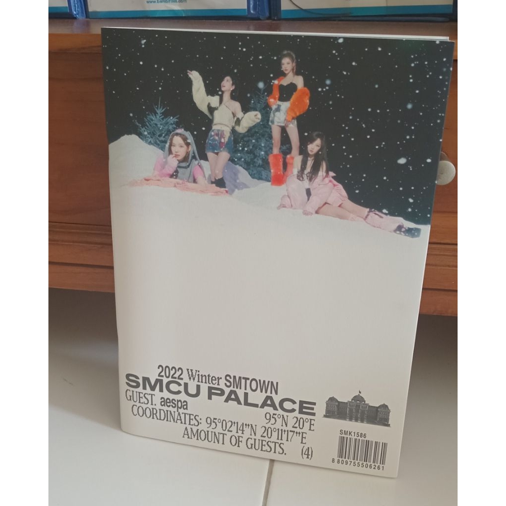 2022 SM Town Winter Album - SMCU Palace (aespa photobook) unsealed