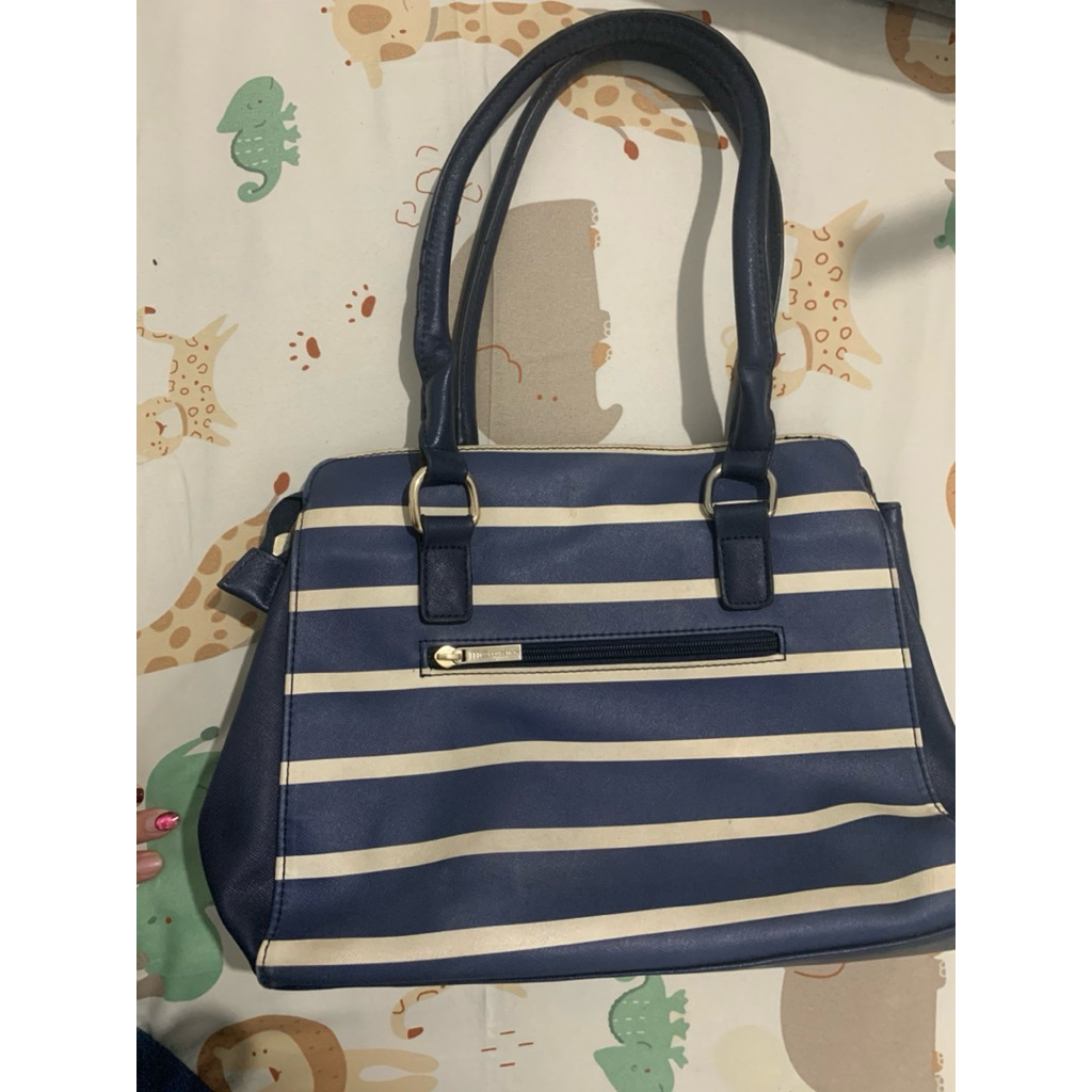 Tas mark n spencer biru putih