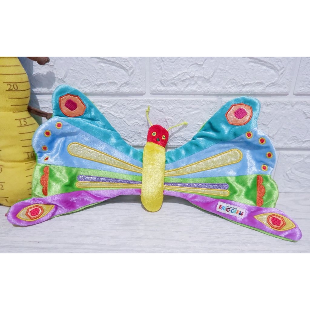 Boneka Eric Carle The Very Hungry Caterpillar Kids Travel Neck Pillow Support Plush