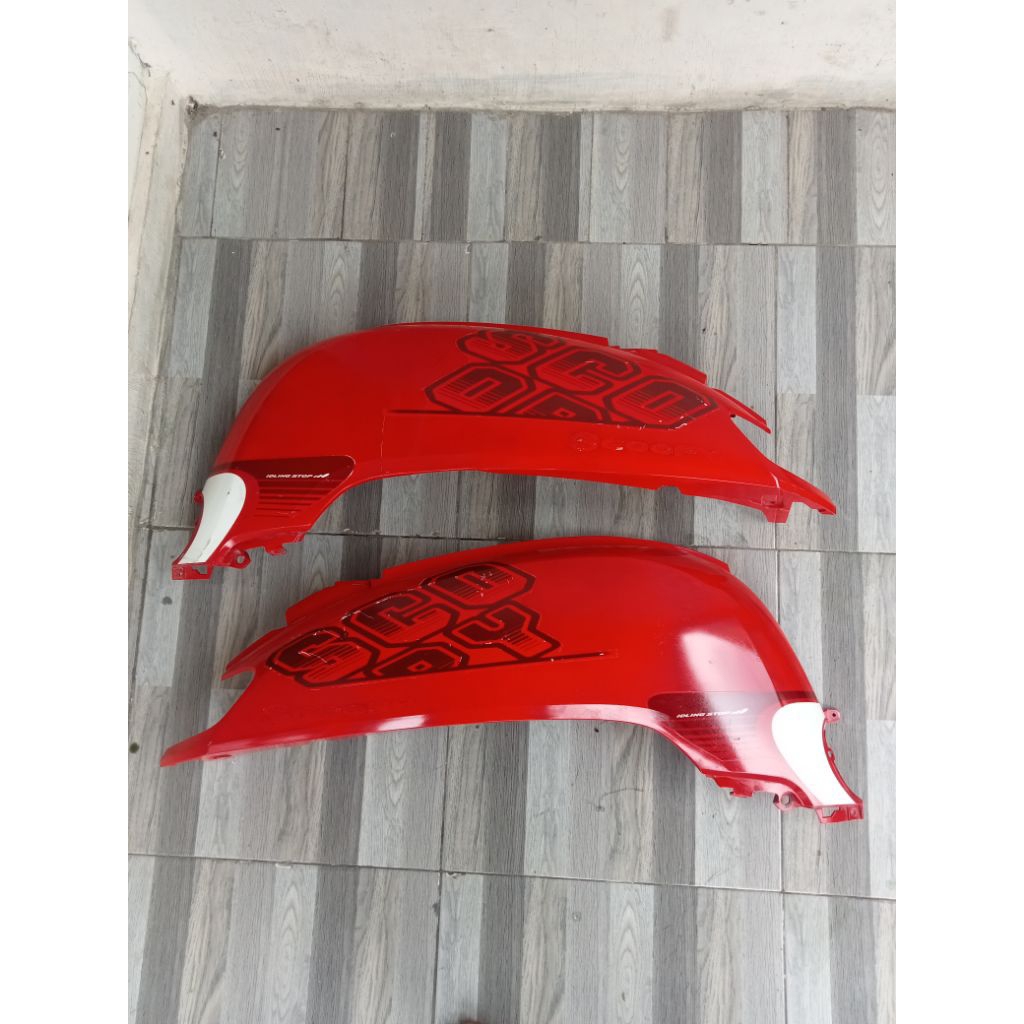 cover body belakang Scoopy fi 2017-2020 original second