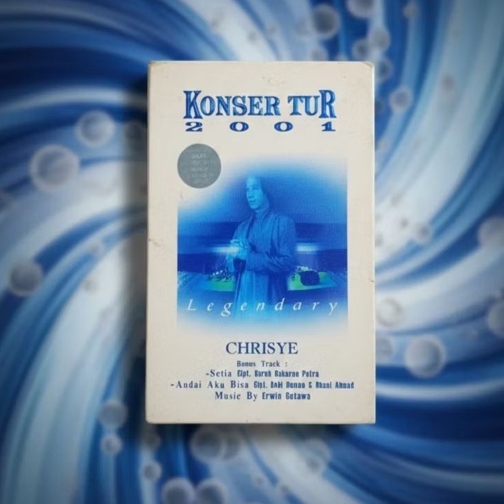 Kaset Chrisye - Konser Tur 2001 Legendary (Mulus)
