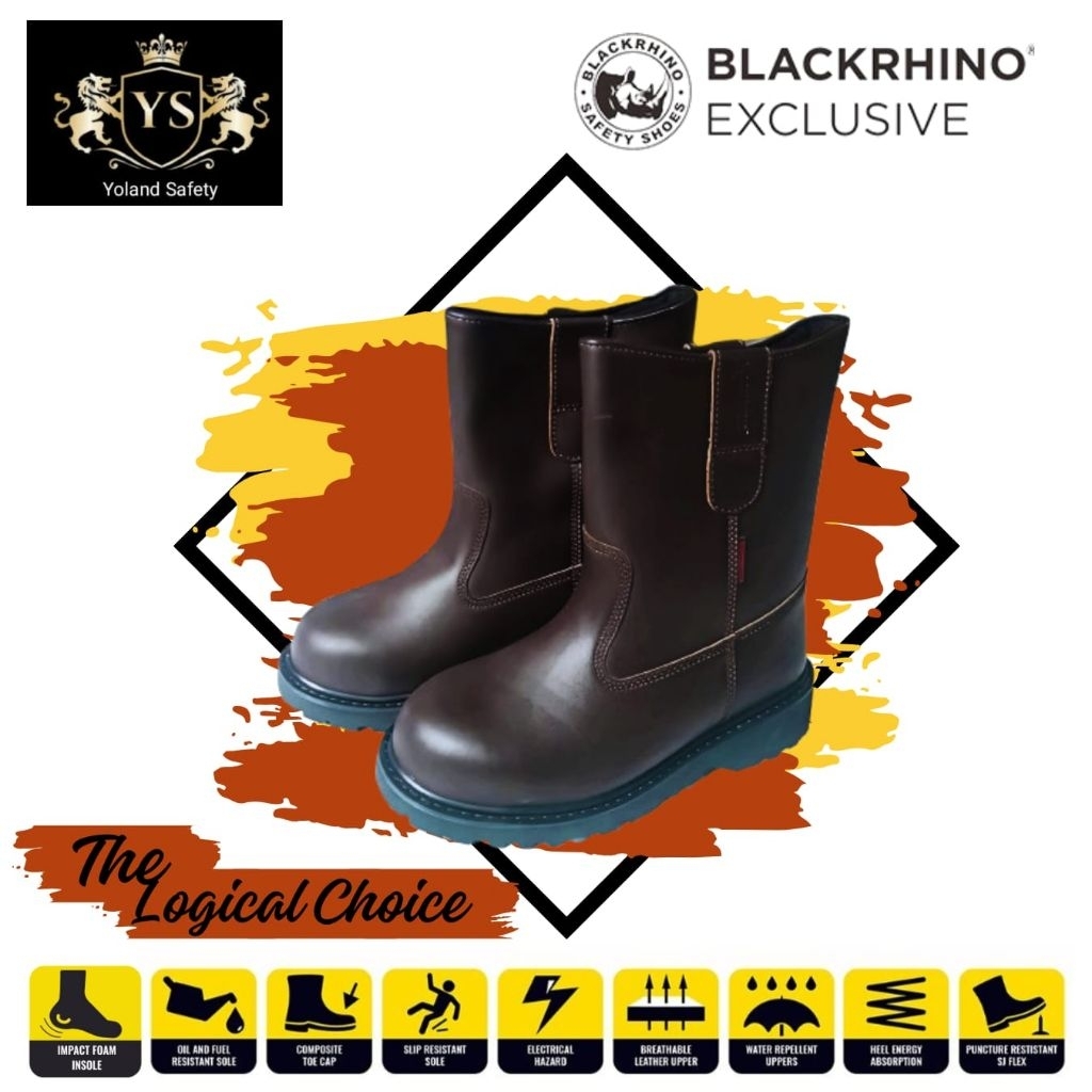 Sepatu safety BlackRhino Exlusive