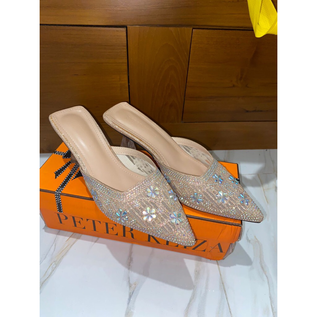 PRELOVED PETER KEIZA SEPATU SANDAL PESTA HAK