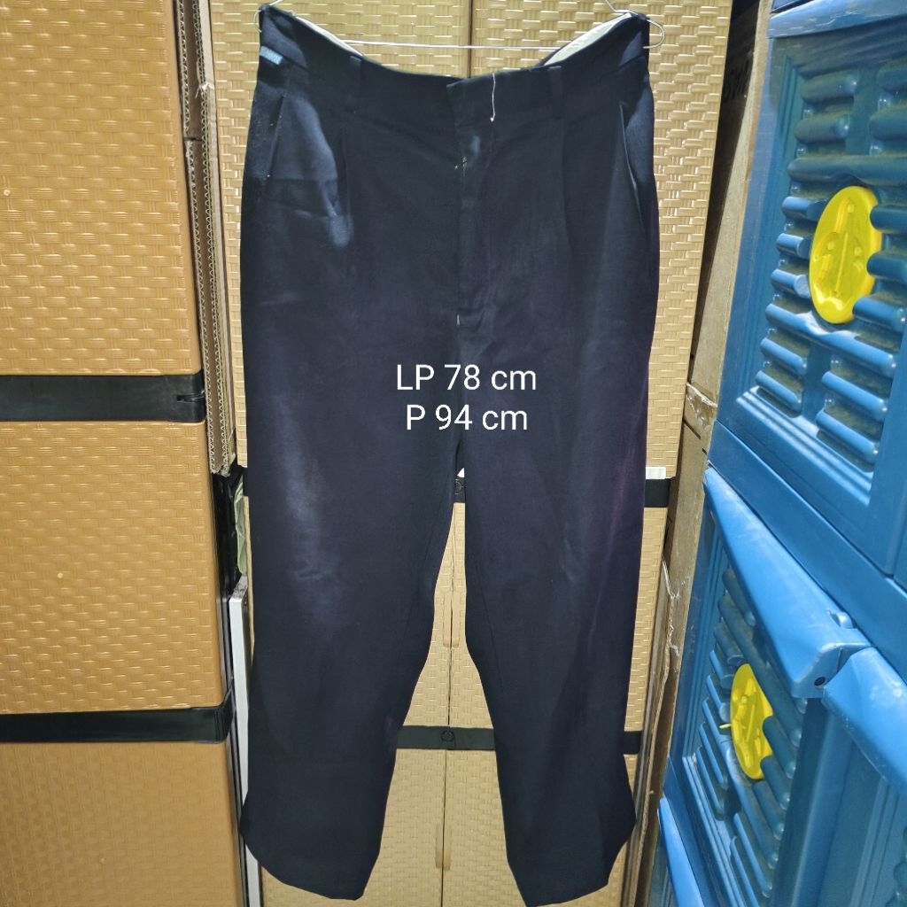 Part 2 (Preloved) Celana Panjang Kantor Celana Kerja Celana Bahan Pria Dewasa Laki Laki Cowok Bawaha
