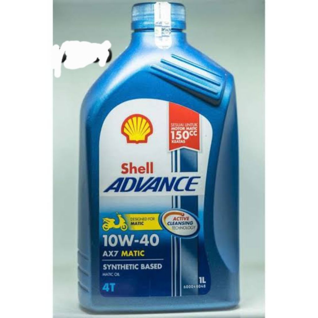 oli shell matic 10w40 1 liter dijamin original