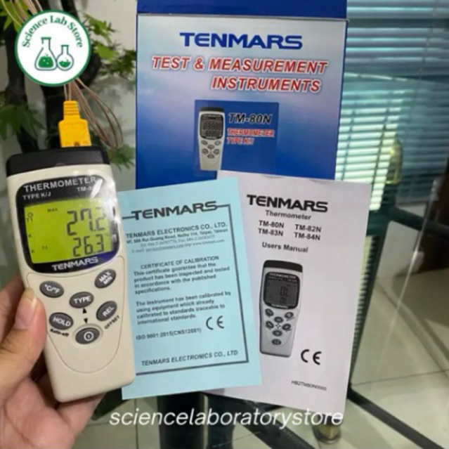 Digital Thermometer Thermocouple Type K / Type J