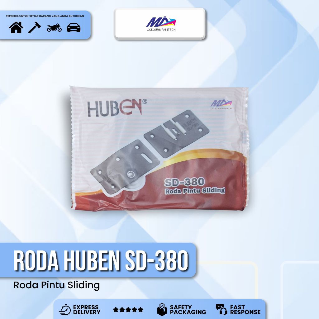 (Huben) Roda Lemari Sliding Roda Pintu Lemari SD 380
