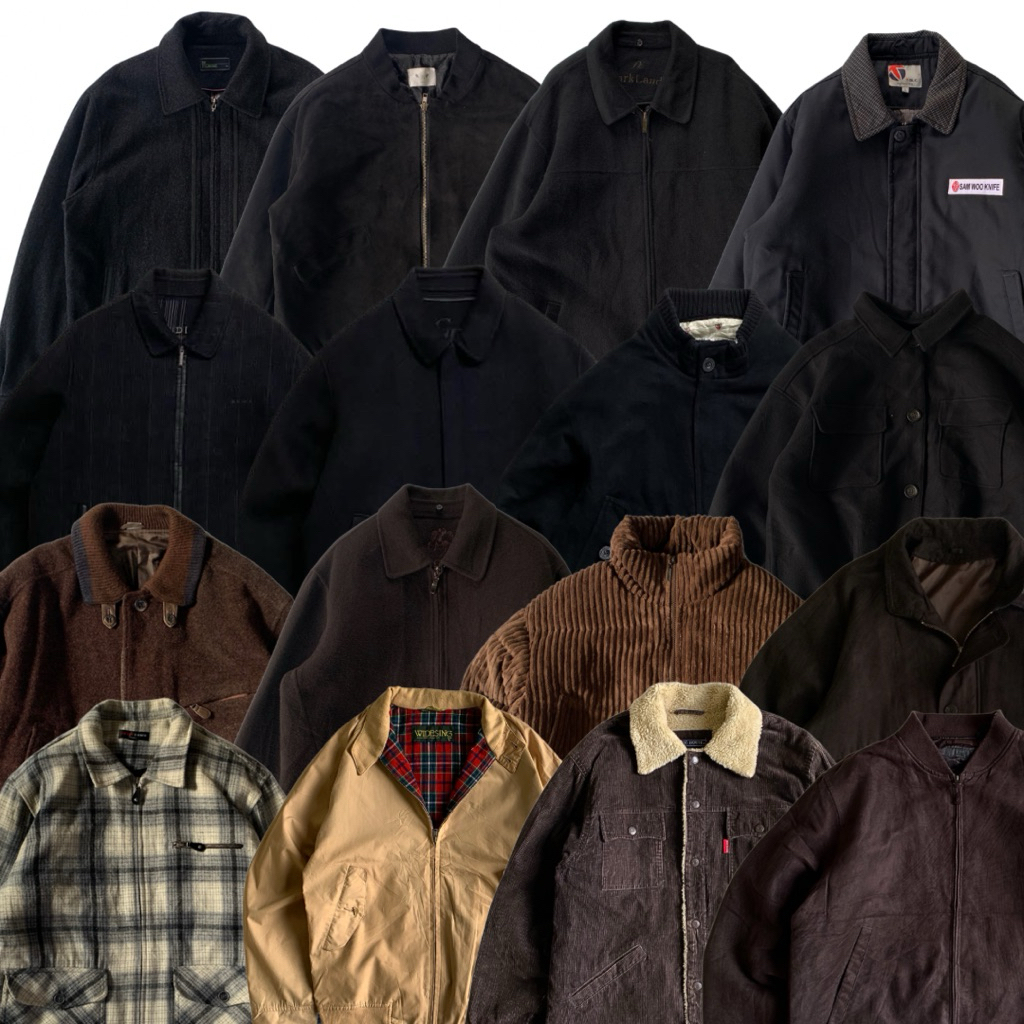 Jaket Vintage Jaket Casual/ Harrington/ Bomber/ Work jaket