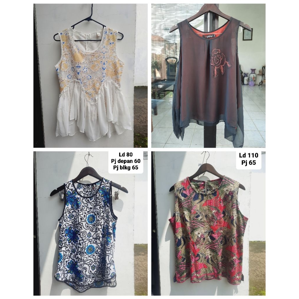 (04 MEI) Atasan Wanita Kutungan Inner Vest Rajut Tank top Katun