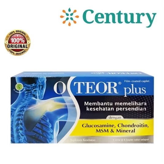 OSTEOR PLUS 1 STRIP / TULANG / SENDI / SUPLEMENT KESEHATAN