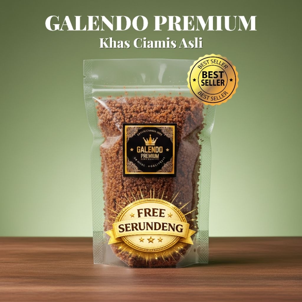 Galendo Ciamis Asli 125gr | Galendo Bubuk Original | Cemilan Khas Ciamis Premium