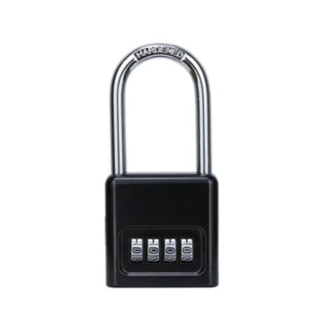 Gembok 4 Angka Kombinasi hitam - krisbow