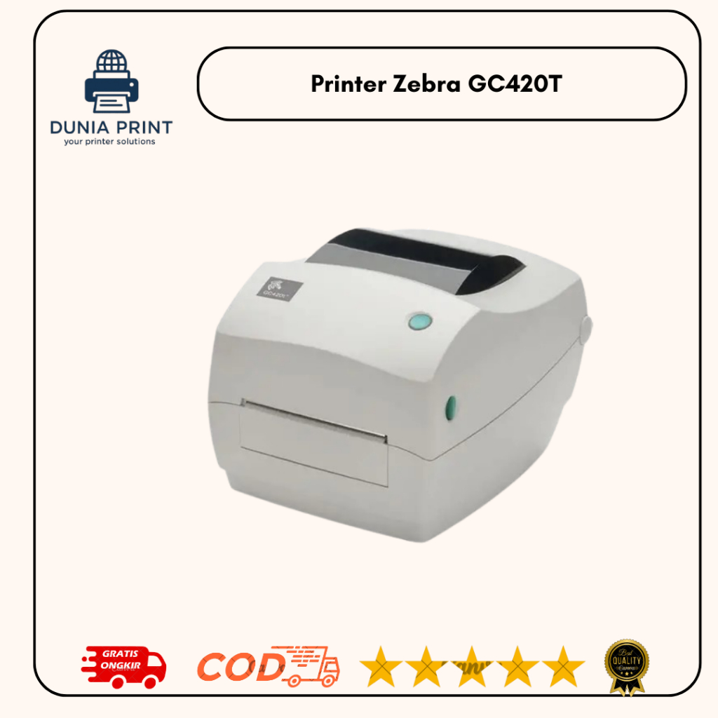 Zebra GC420T Barcode Printer Thermal Transfer