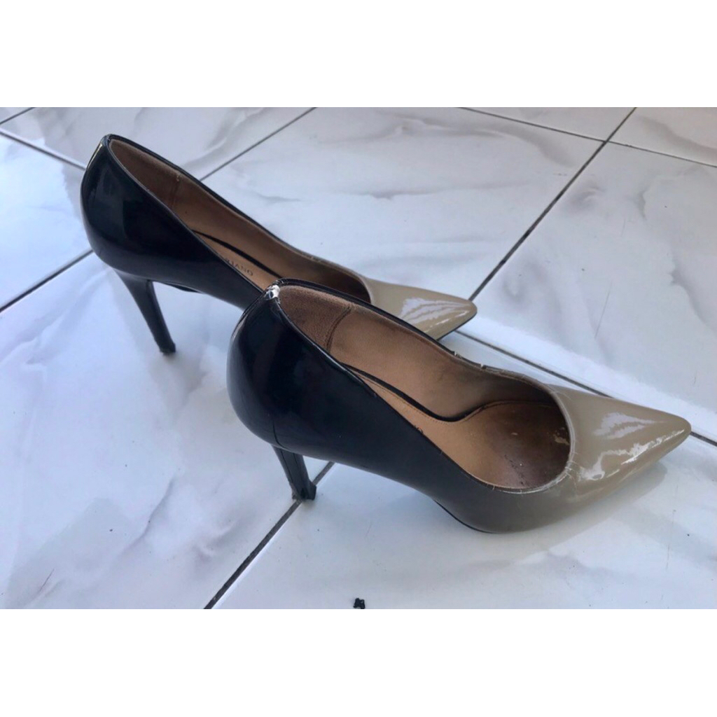 Preloved Sepatu heels Christian Siriano Payless ukuran 7