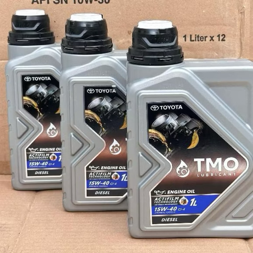 Oli Mesin TMO 15W-40 CL4 Galon 1 Liter Diesel Solar ORIGINAL Scan Barcode O8880-80199 ASLI Toyota