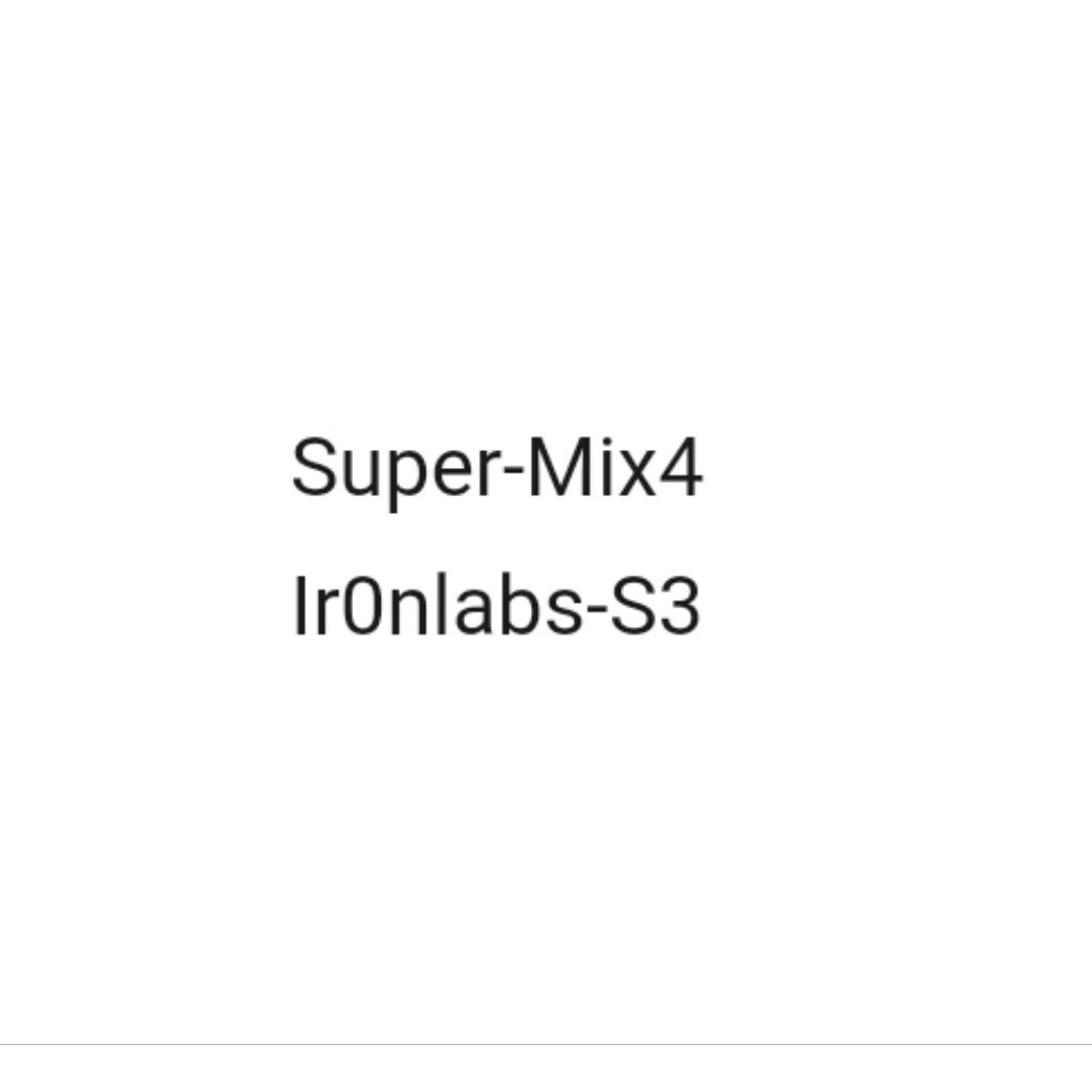 IronLabs-S3 Super-Mix 4 Original