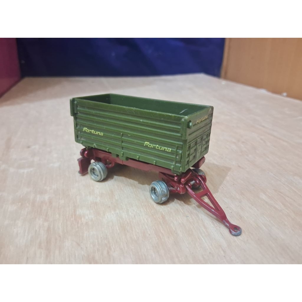 Diecast Siku Trailer Fortuna Two Axel Trailer Metal Plastic 1077 Siku Tipping Trailer Gandengan Truc