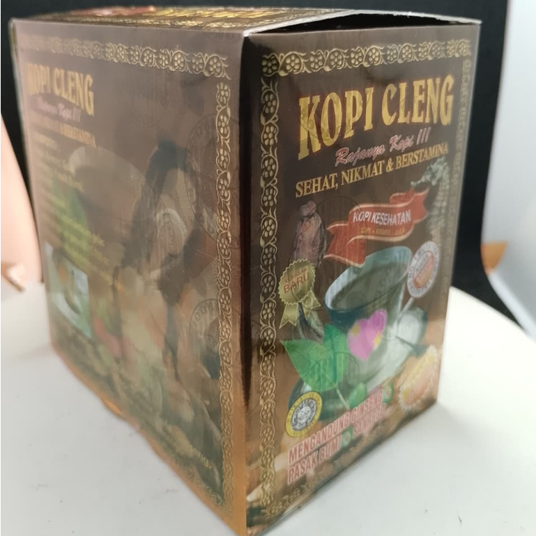 10 Sachet Kopi Cleng Original - Membantu Meningkatkan Stamina