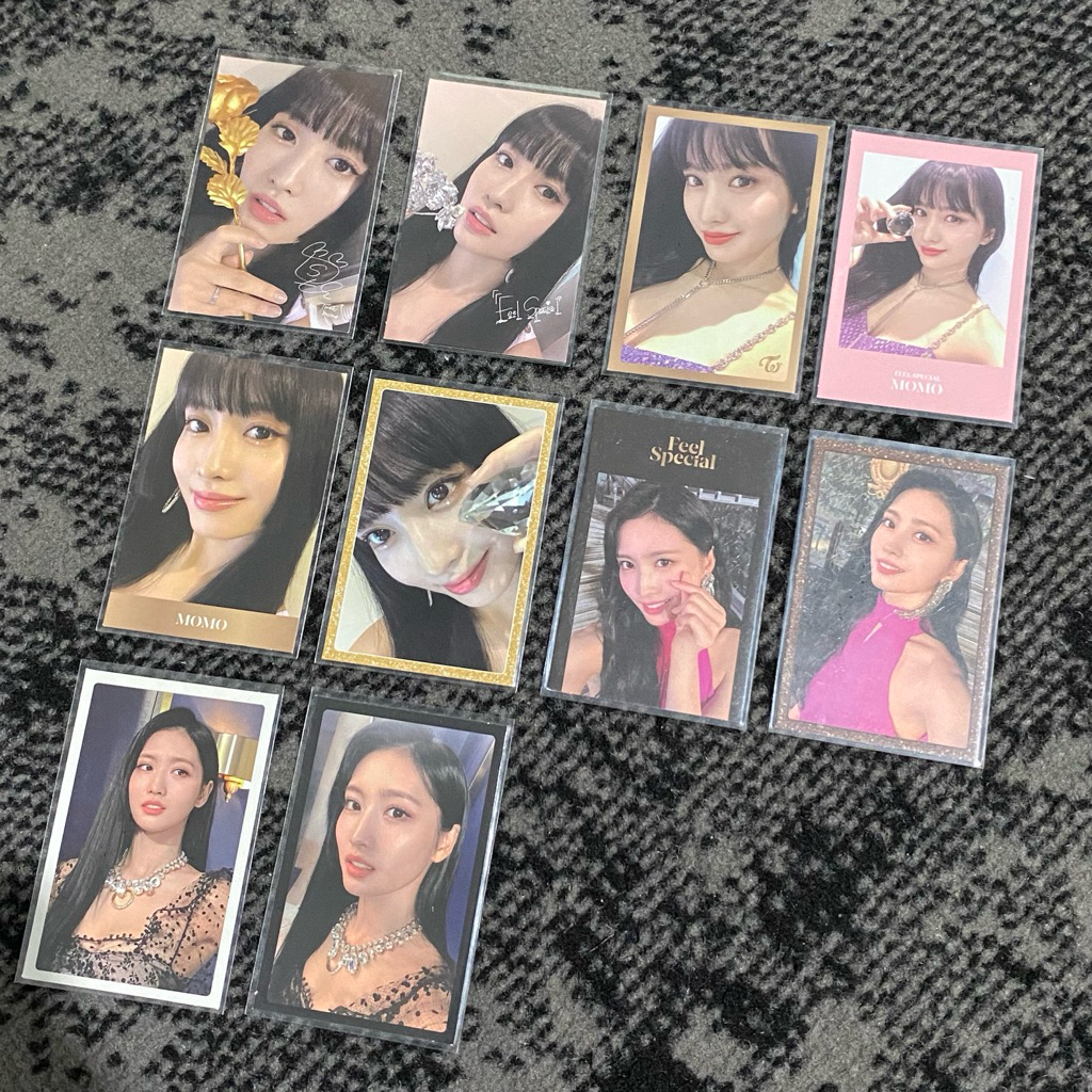 twice momo fs feel special official pc album photocard