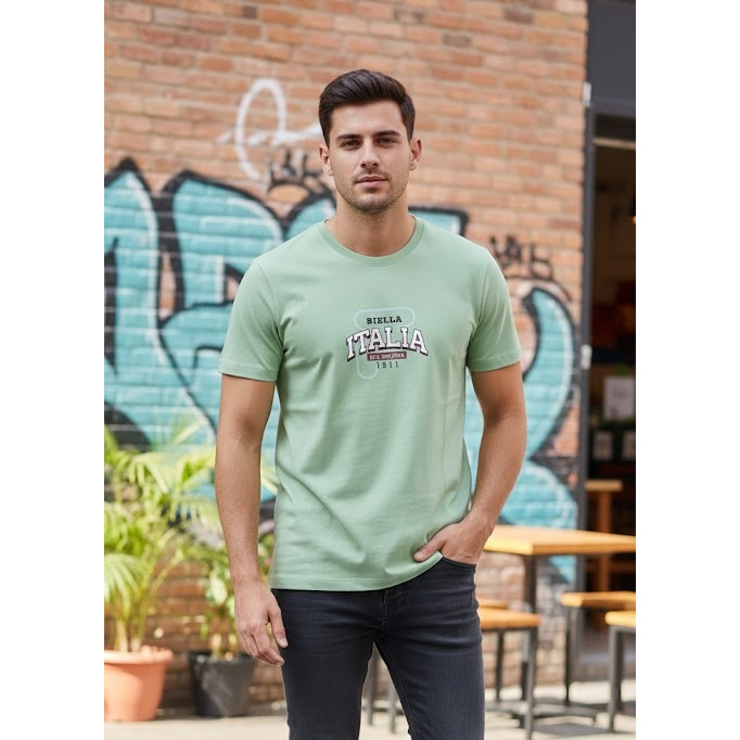 FILA ORIGINAL. KAOS PRIA WITH TAG