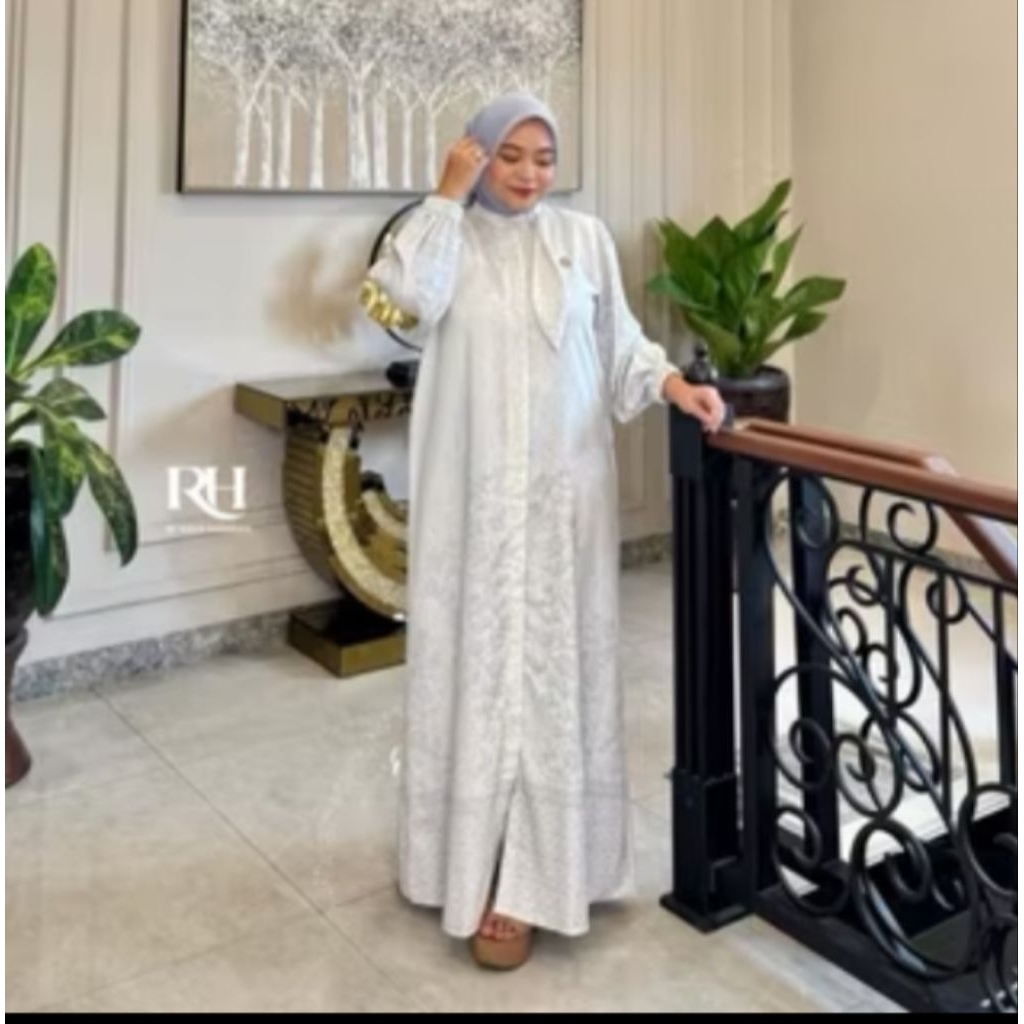 gamis RH collection putih premium