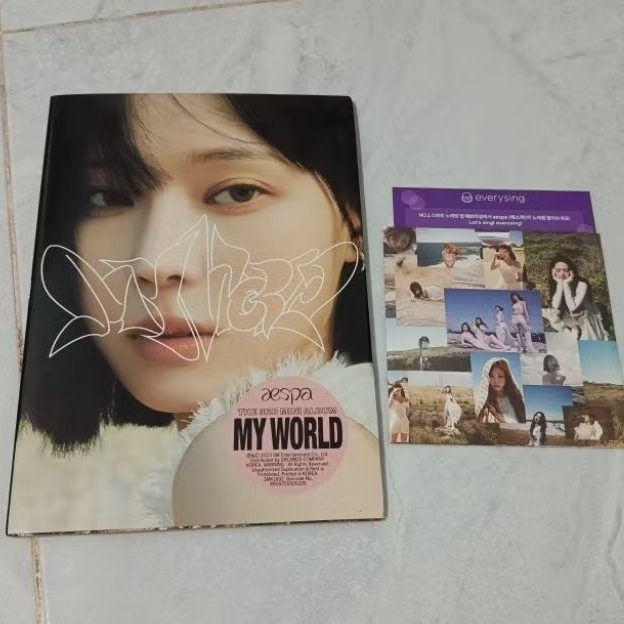 album only Aespa My World (Winter)