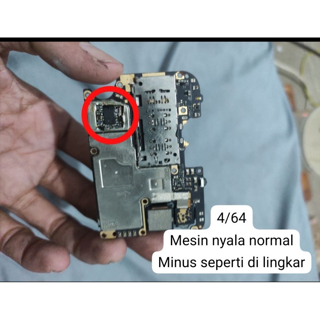 Mesin Redmi note 8 4/64 normal nyala