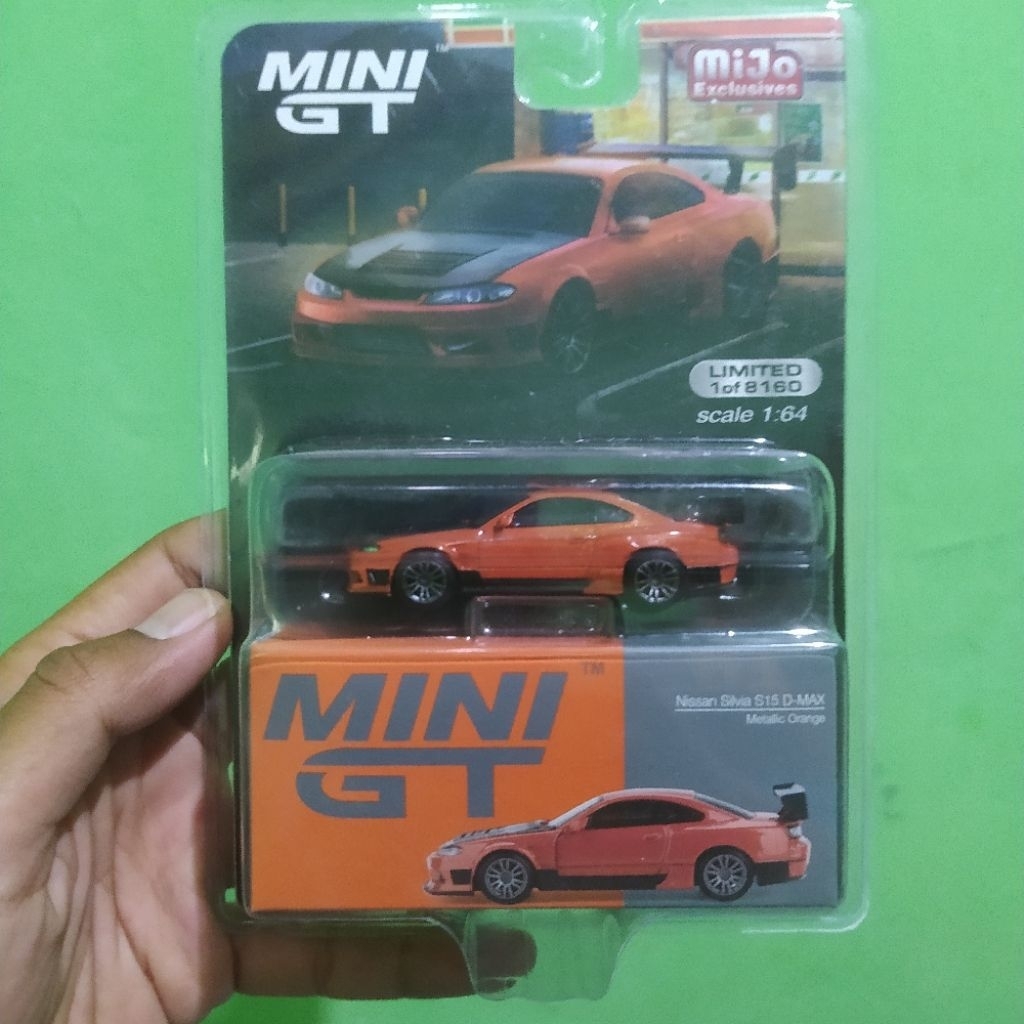 mini GT Nissan Silvia blister
