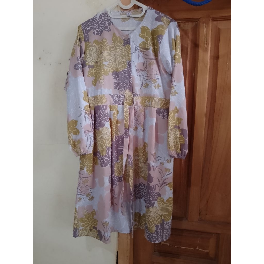 preloved tunik bunga