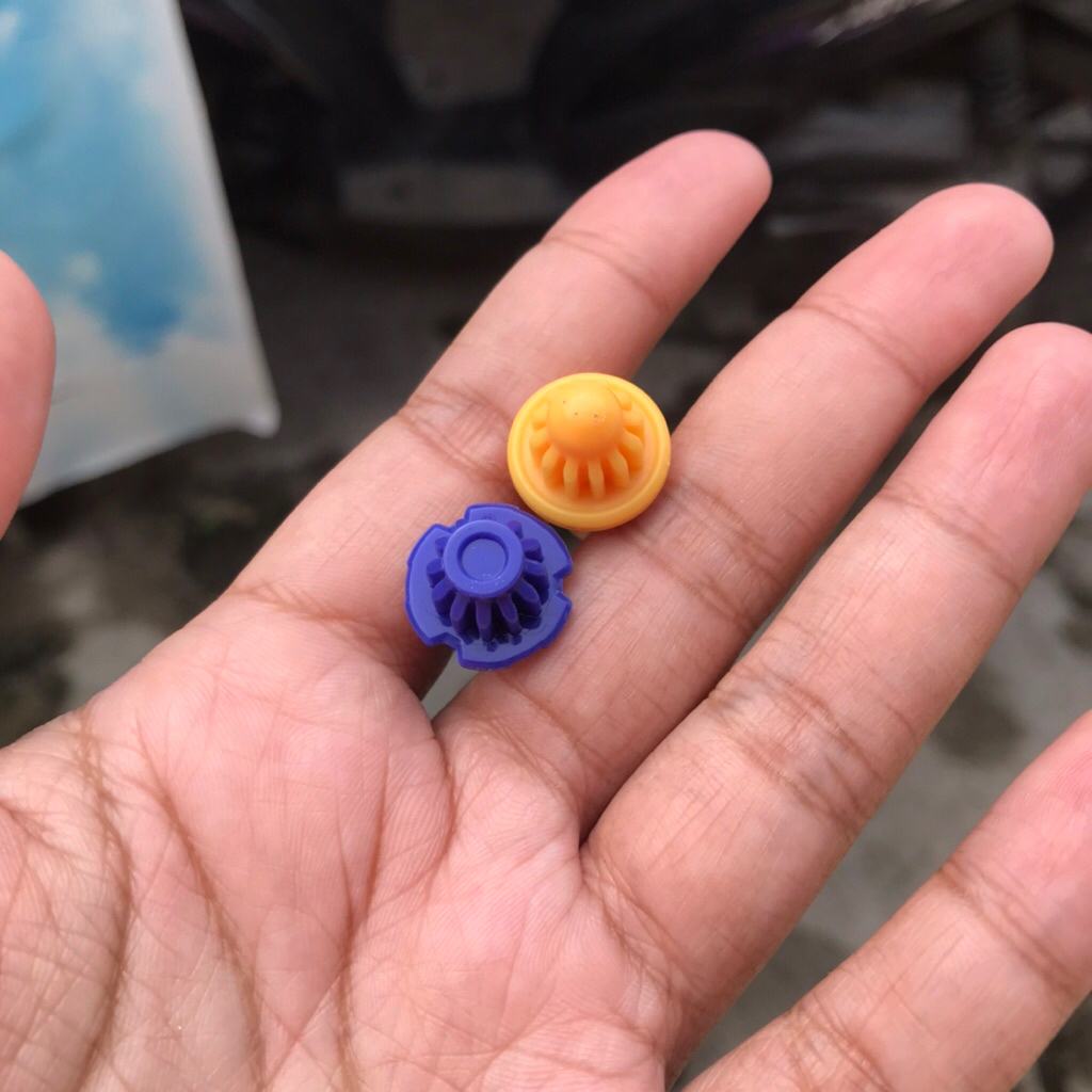 Beyblade X Bit Under Flat & Ball Used