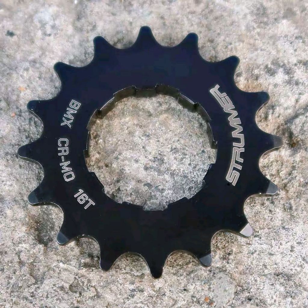 COG Strummer For BMX Hub 16T Cr-Mo Black