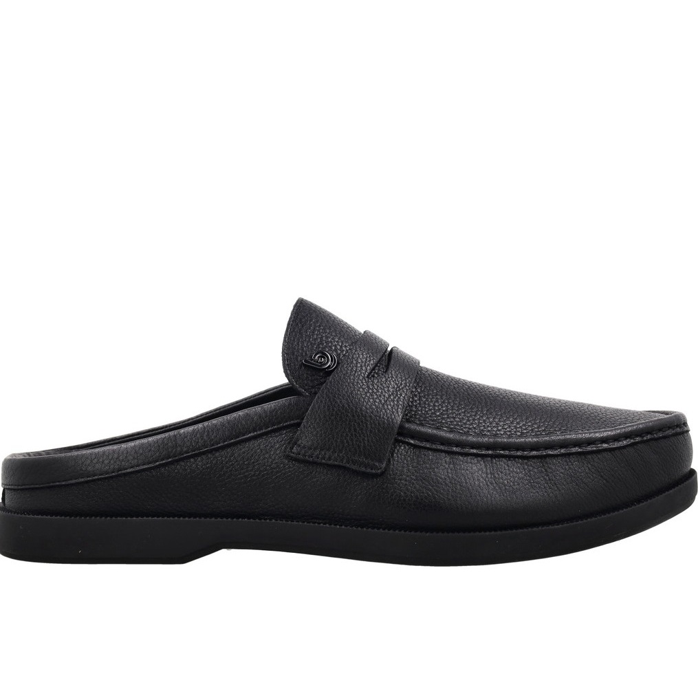 Bocorocco U.Bartolini 02 Nero Milling - Sepatu Pria Loafer