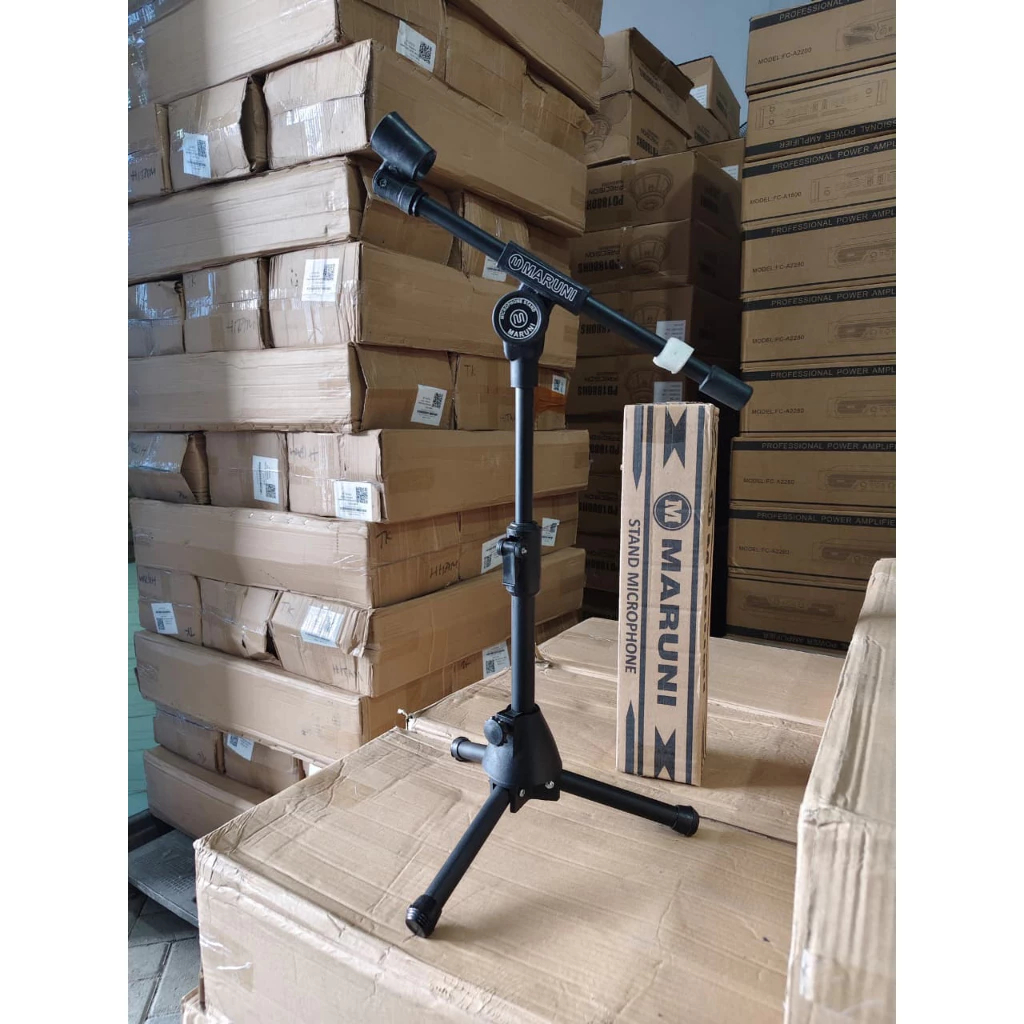 STAND MIC MARUNI stand mic pendek maruni