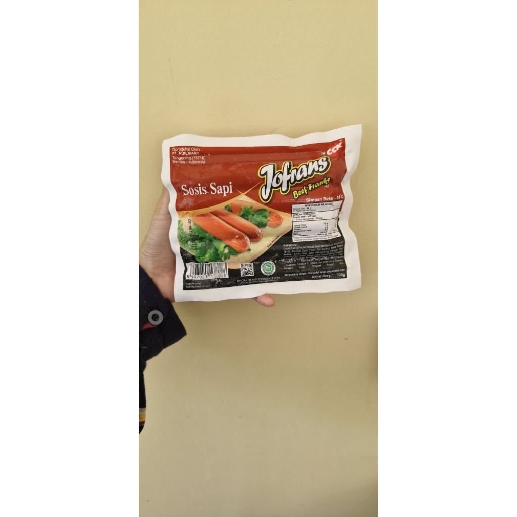 sosis sapi jofran